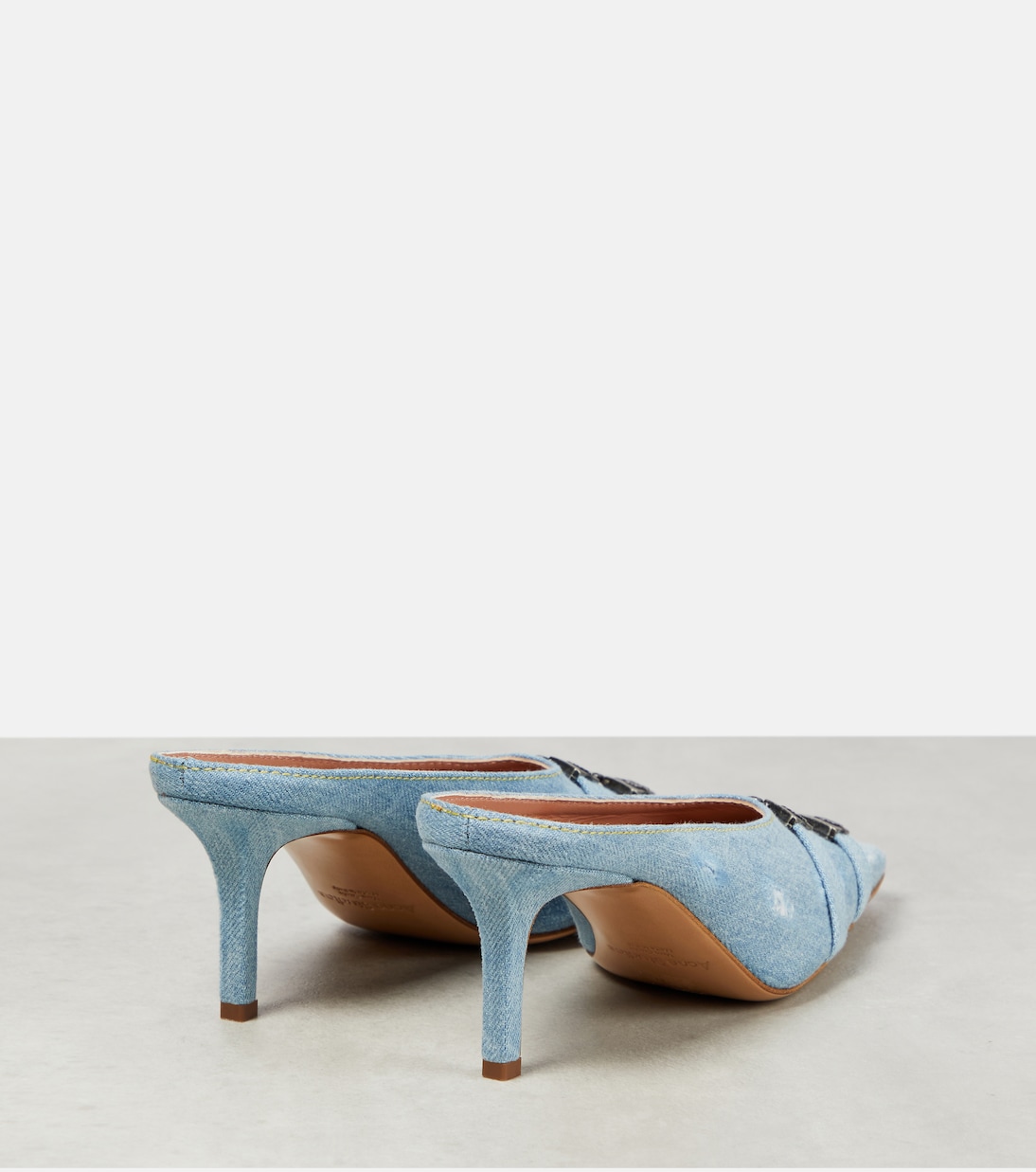 Escarpins en denim à ornements | Acne Studios