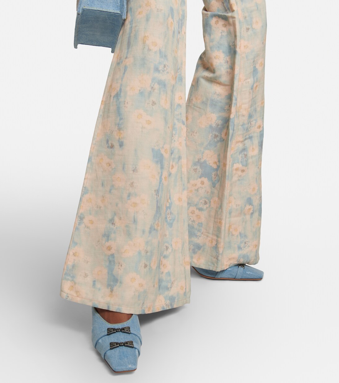 Escarpins en denim à ornements | Acne Studios