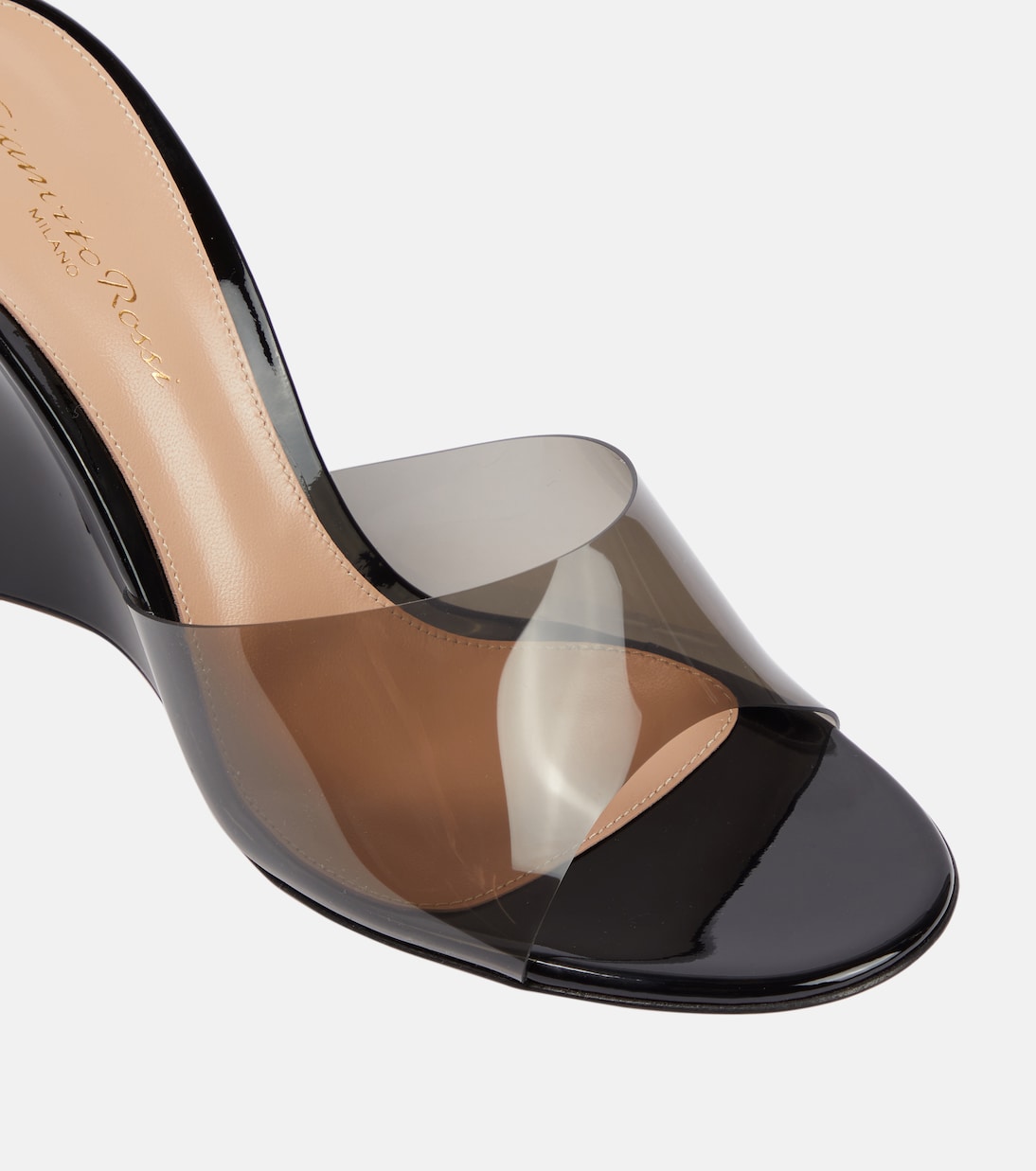 Wedge leather sandals | Gianvito Rossi