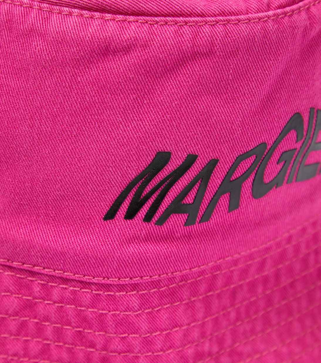 Logo cotton bucket hat | MM6 Maison Margiela Kids