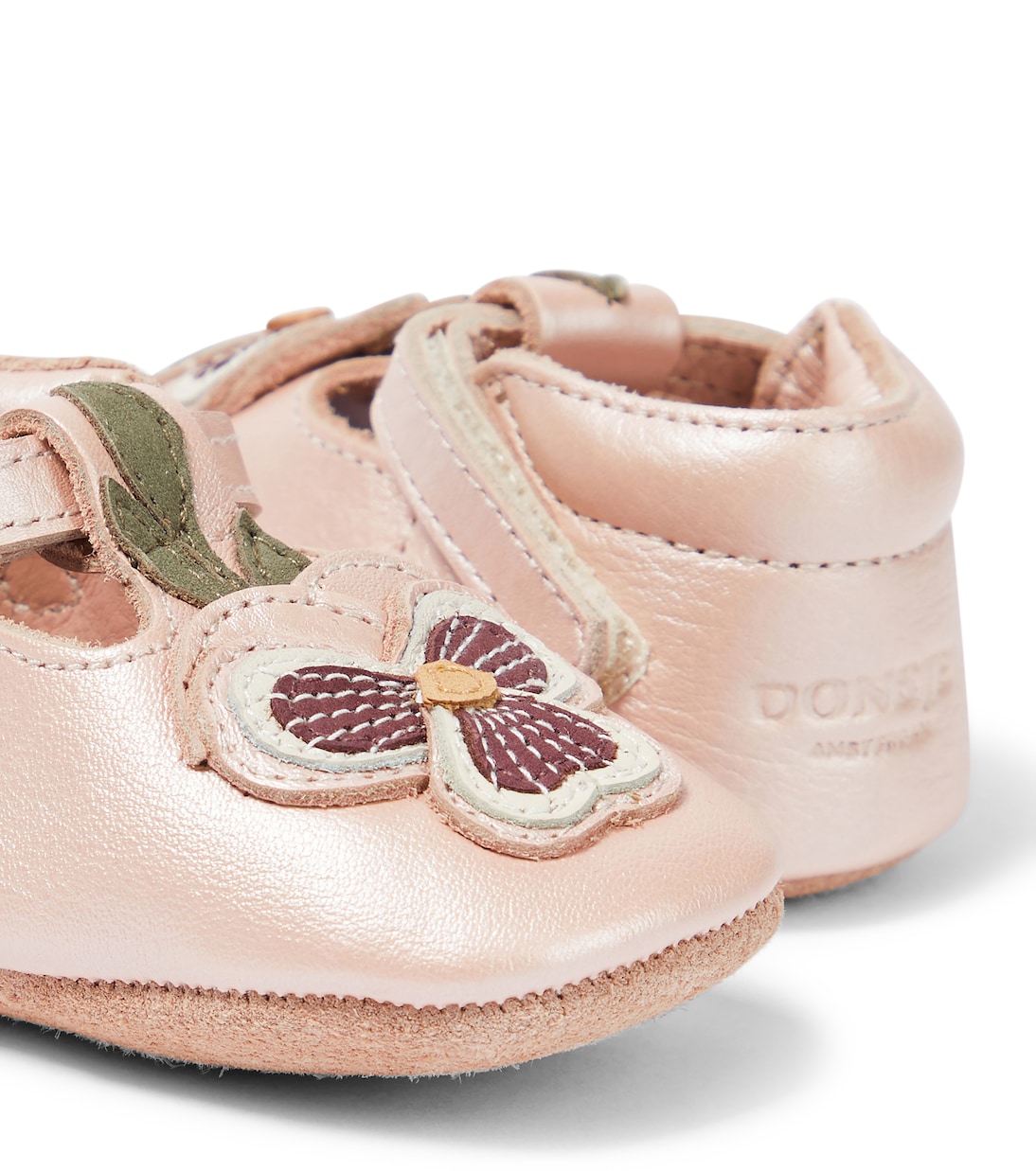 Baby Heidi metallic leather sandals | Donsje