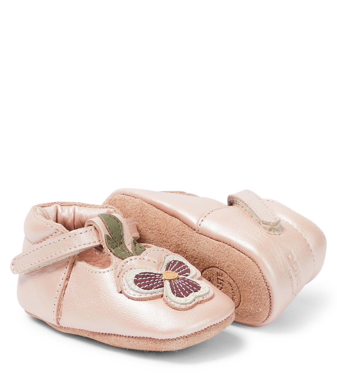 Baby Heidi metallic leather sandals | Donsje