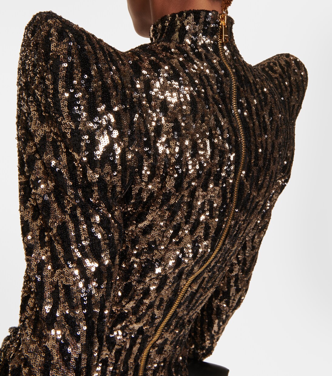 Robe à sequins | Balmain
