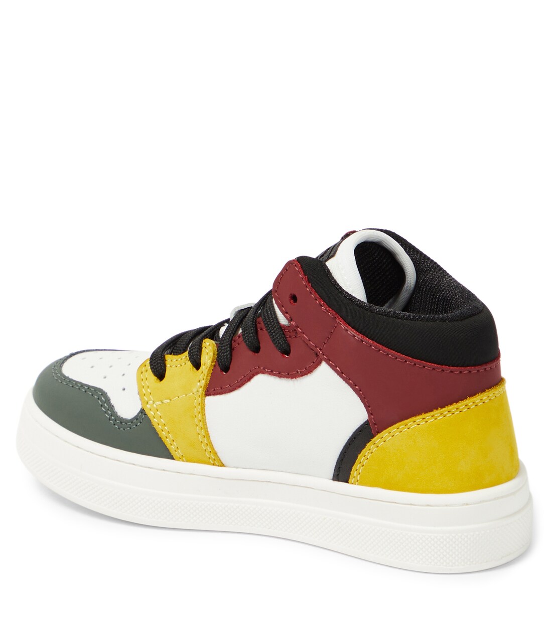 Colorblocked leather sneakers | Il Gufo