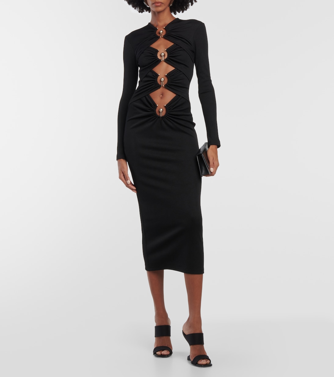 Orbit jersey midi dress | Christopher Esber