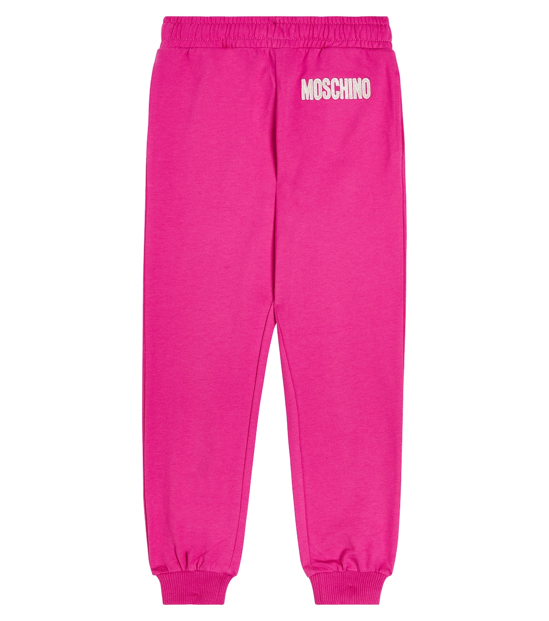 Logo cotton jersey sweatpants | Moschino Kids