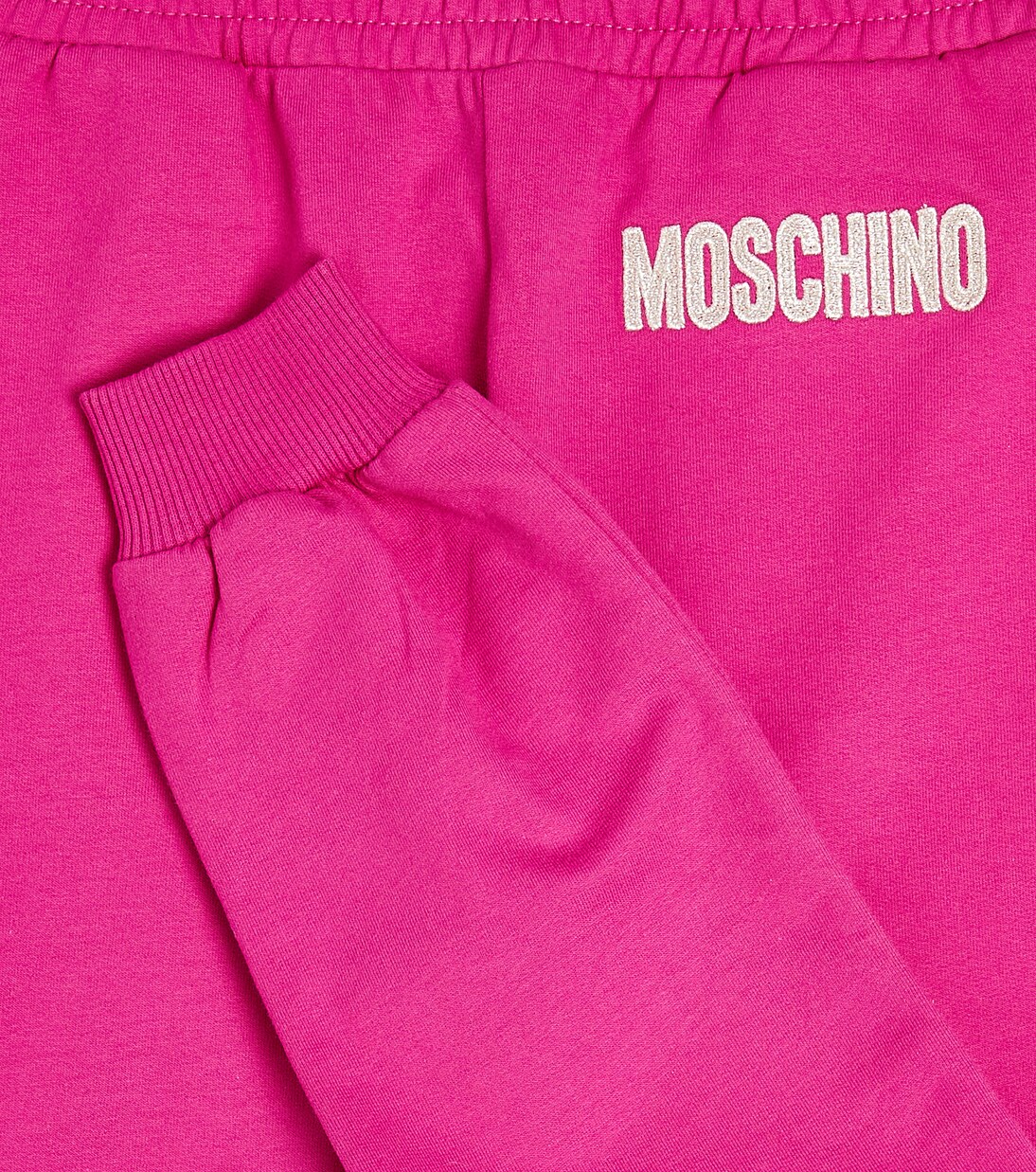 Logo cotton jersey sweatpants | Moschino Kids
