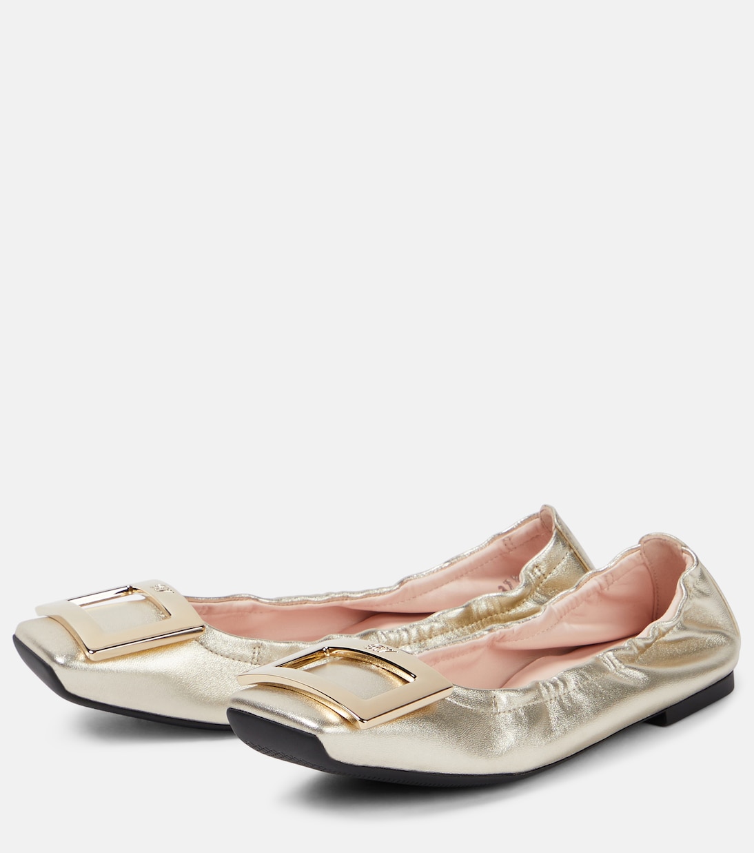 Viv' Pockette leather ballet flats | Roger Vivier