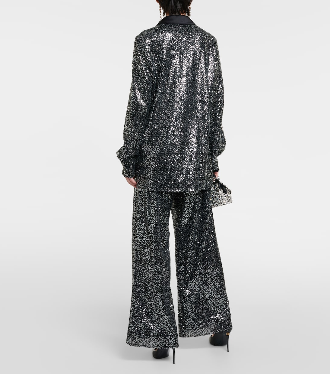 Hemd mit Pailletten | Dolce&Gabbana