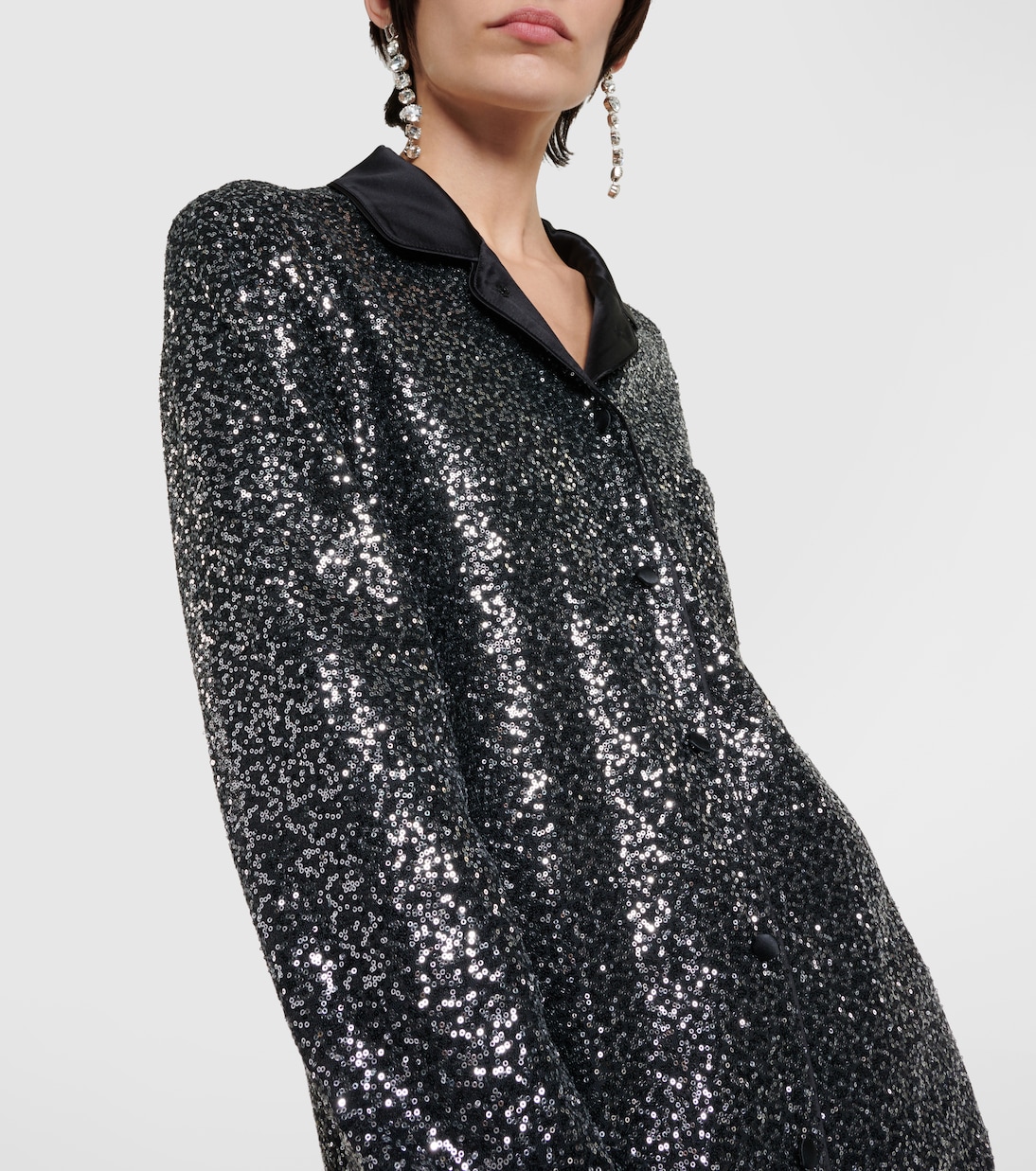 Hemd mit Pailletten | Dolce&Gabbana