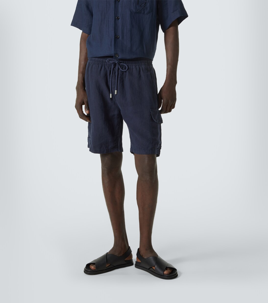 Baie linen Bermuda shorts | Vilebrequin