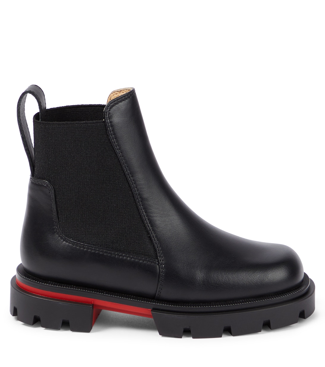 Ankle Boots Marchacroche aus Leder | Christian Louboutin Kids