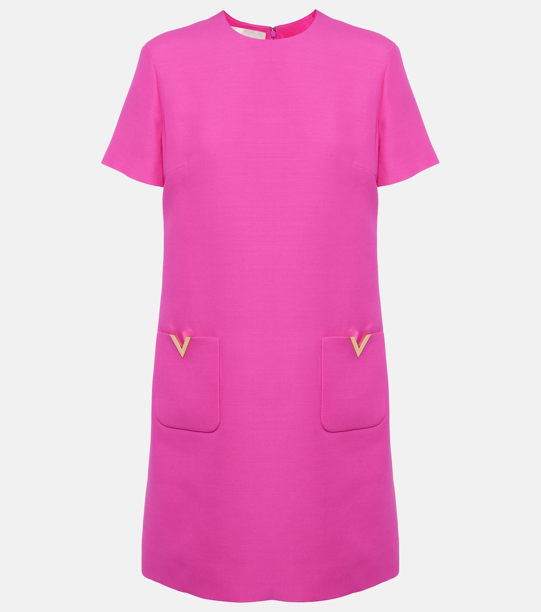 VGold Crepe Couture minidress | Valentino