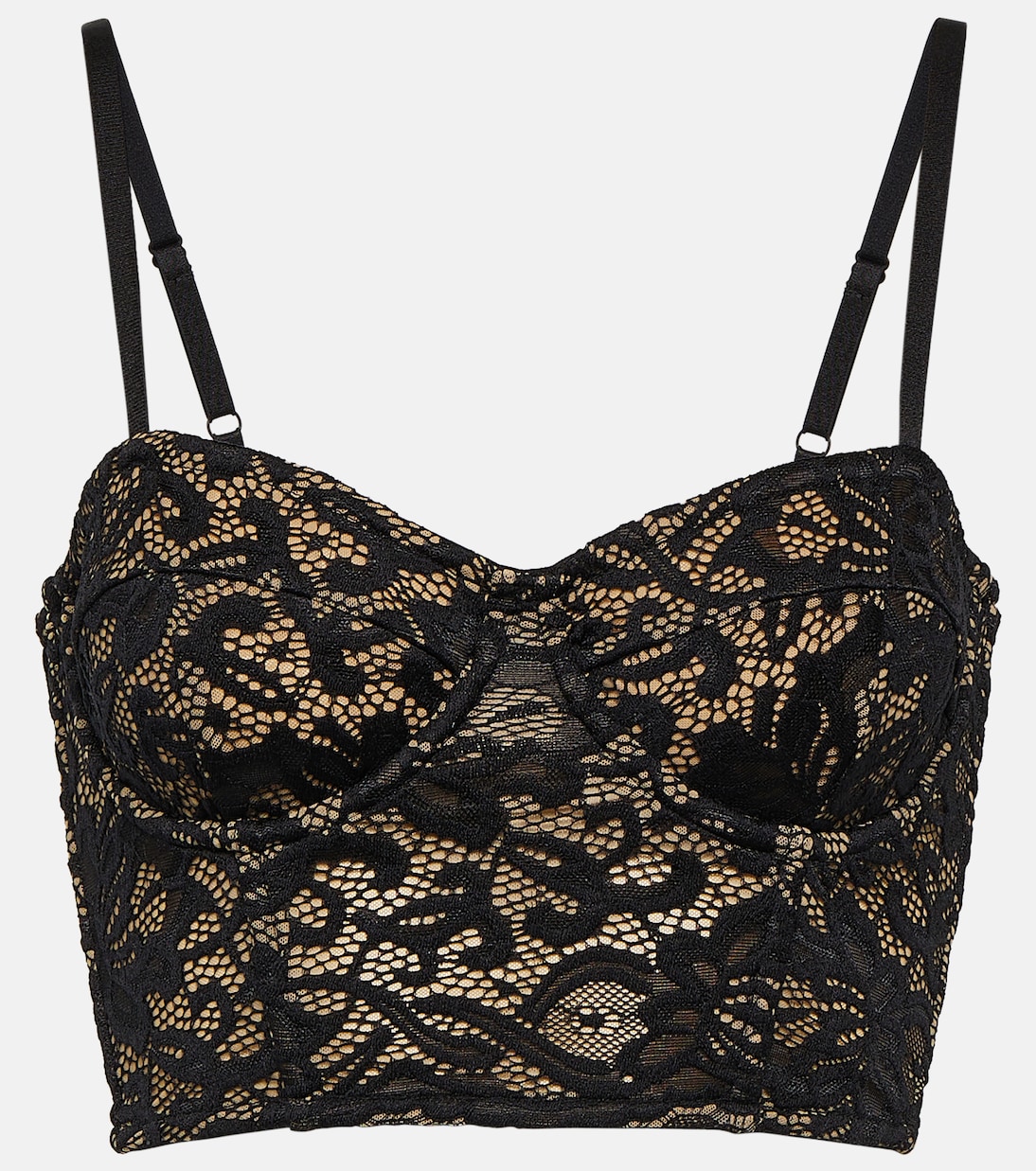 Bustier-Top aus Spitze | Rotate