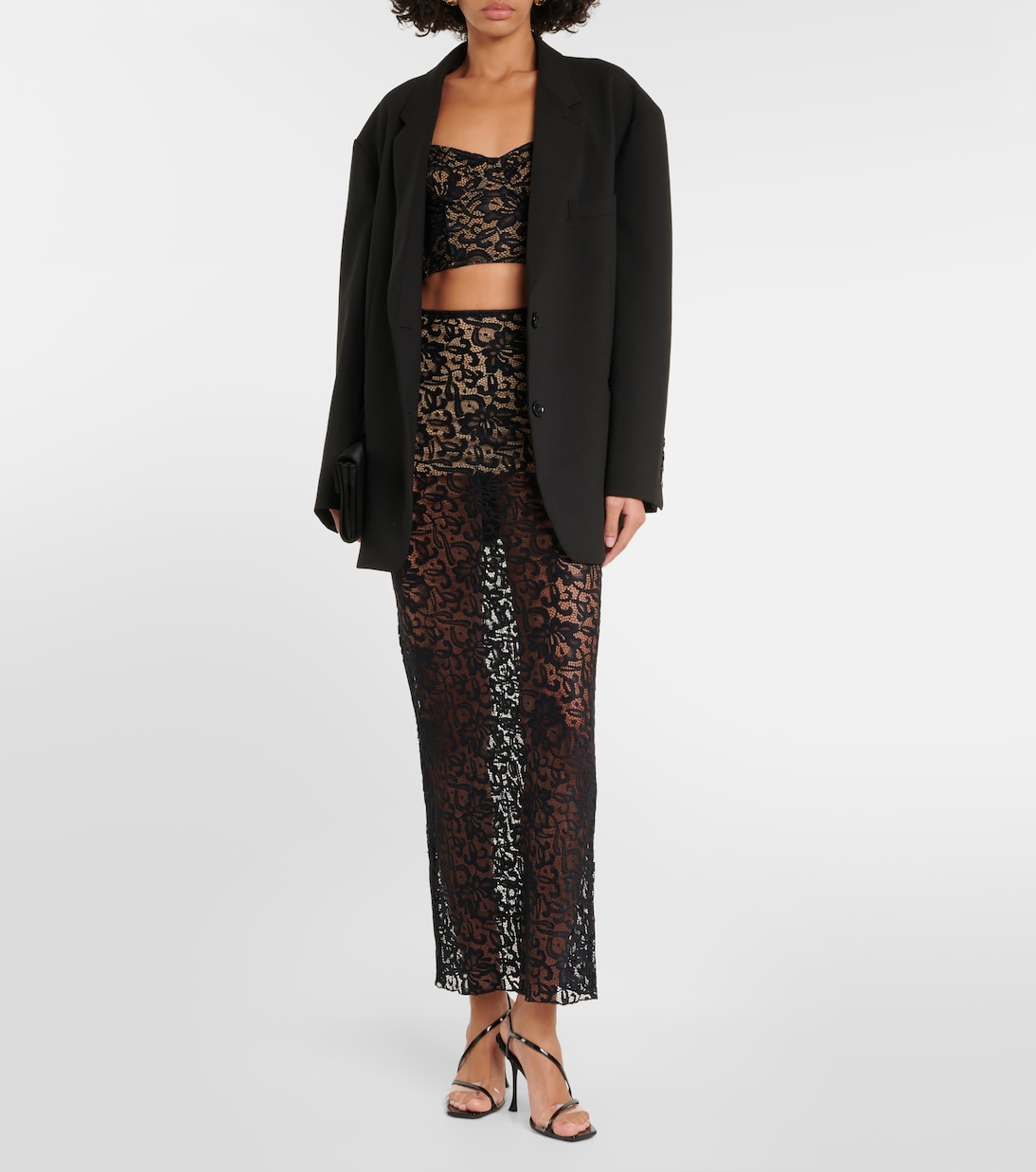 Bustier-Top aus Spitze | Rotate