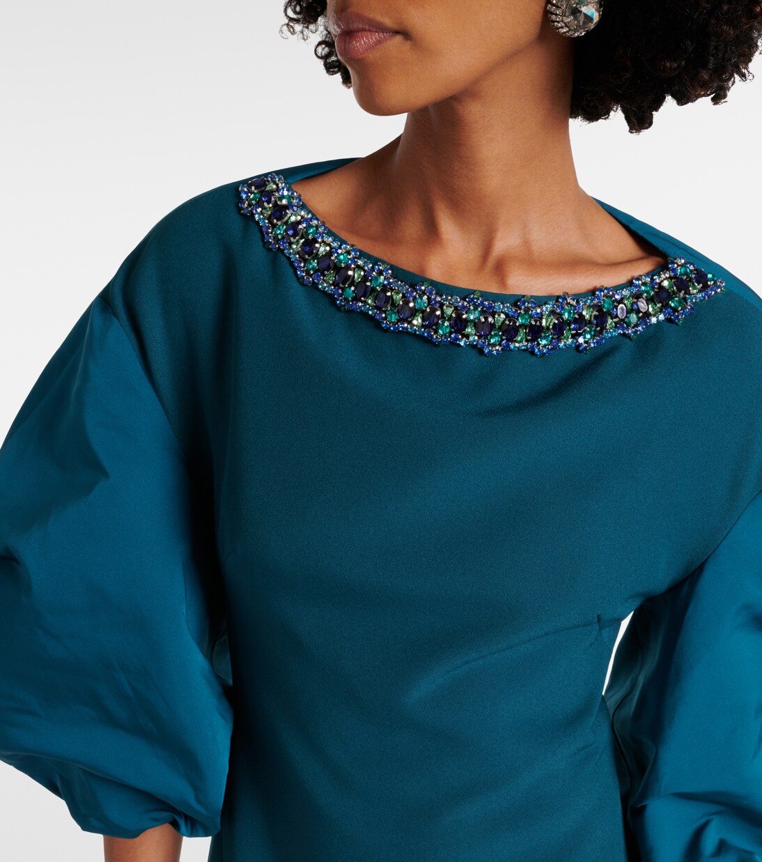 Robe longue à ornements | Safiyaa