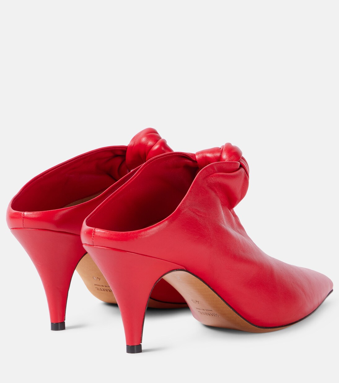 Mules Rowan en cuir | Khaite