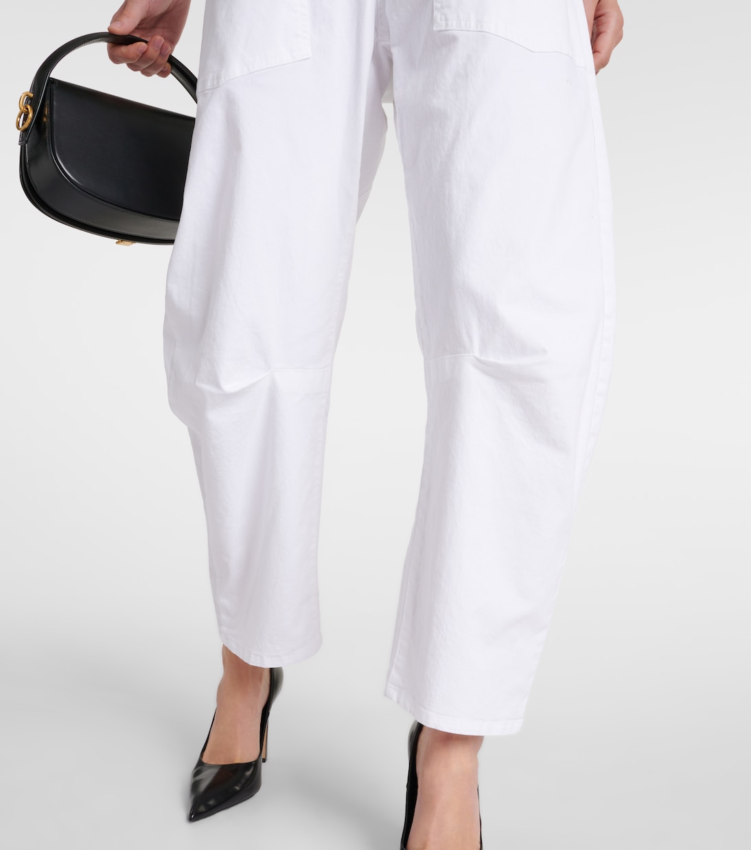 Pantalon barrel Shon en coton | Nili Lotan