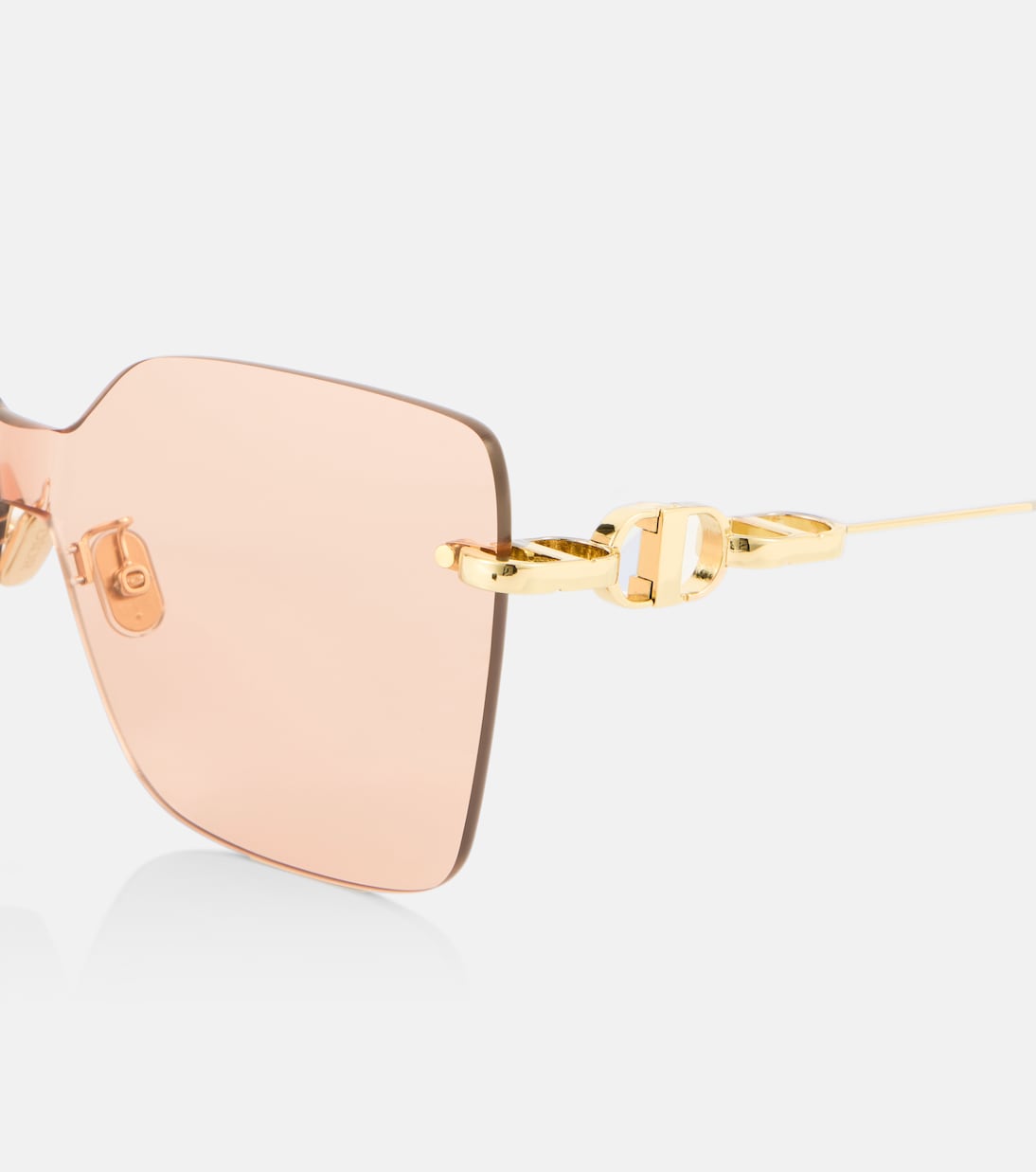 CD Chain M1U square sunglasses | Dior Eyewear
