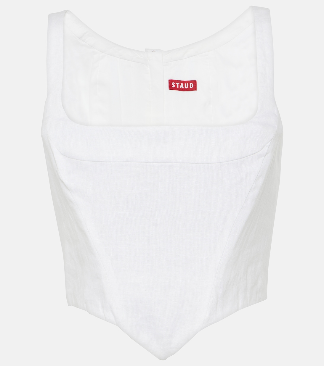 Bustier-Top aus Leinen | Staud