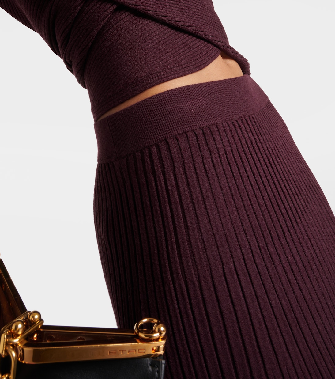 Ireene ribbed-knit midi skirt | Altuzarra