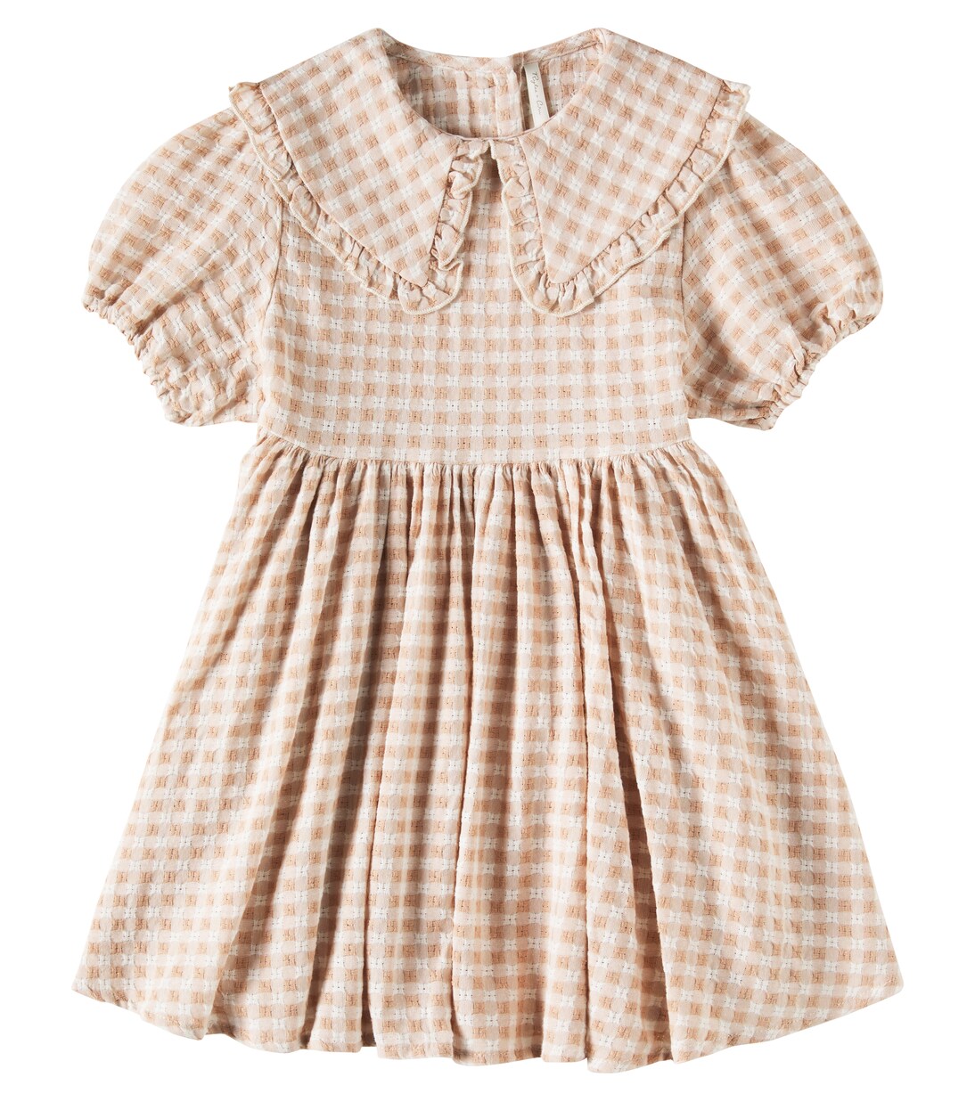Robe Camille en coton à carreaux | Rylee + Cru