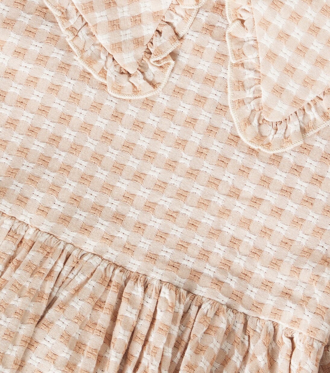 Robe Camille en coton à carreaux | Rylee + Cru