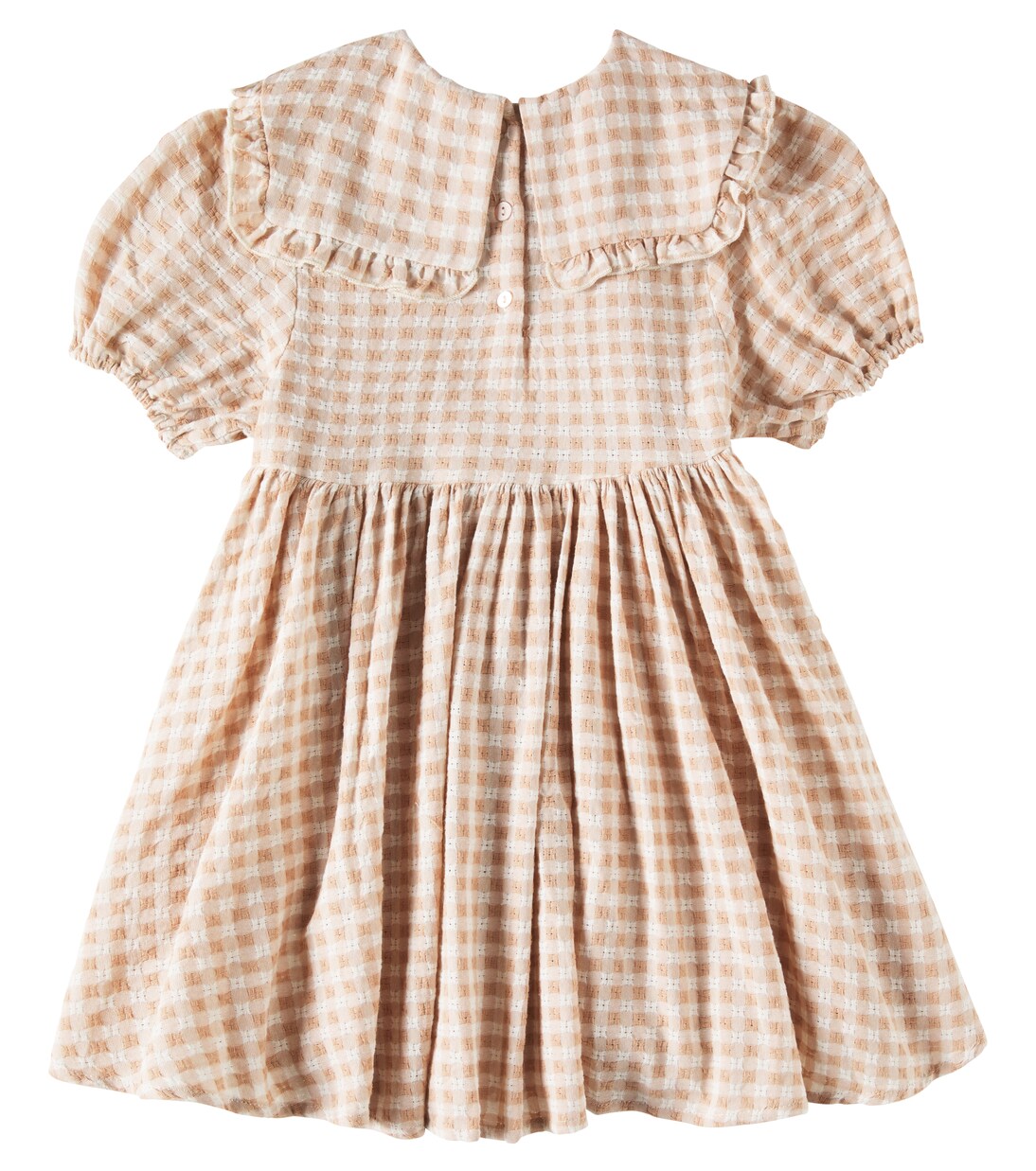 Robe Camille en coton à carreaux | Rylee + Cru