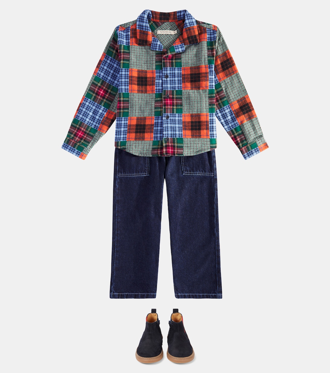 Chemise Perth en coton à carreaux | The New Society