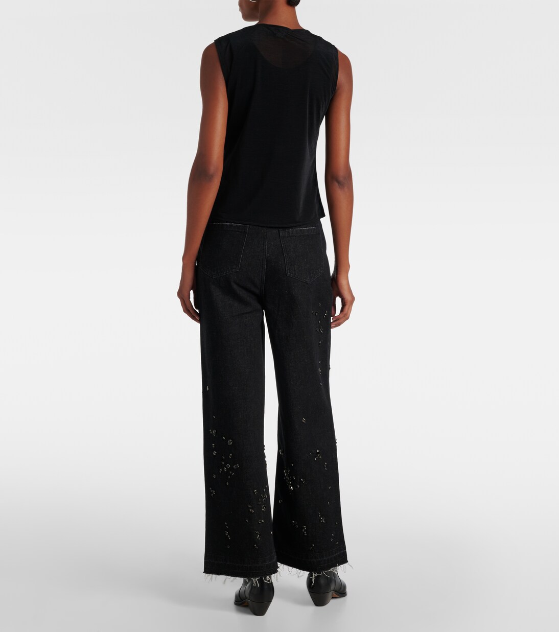 Beaded mesh top | Xu Zhi