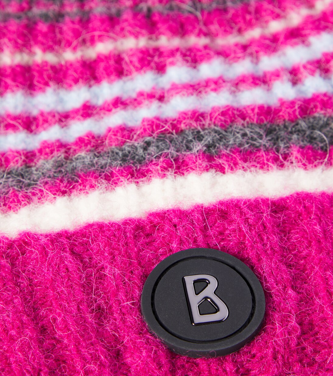 Nyah striped wool-blend beanie | Bogner Kids