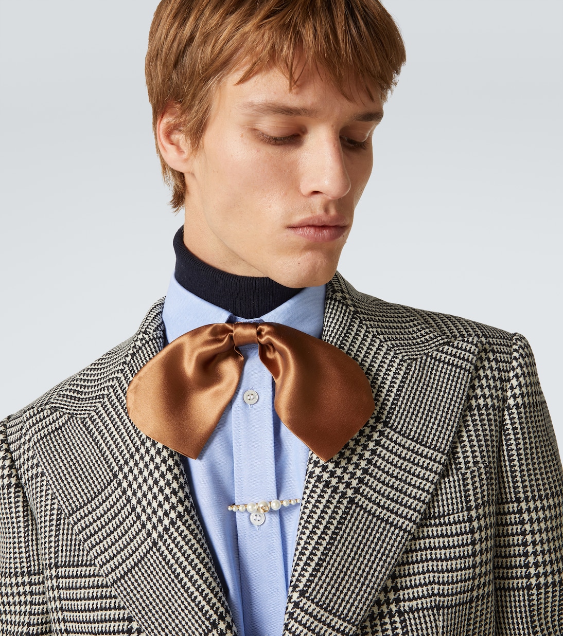 Krawattennadel VLogo Signature mit Zierperlen | Valentino Garavani