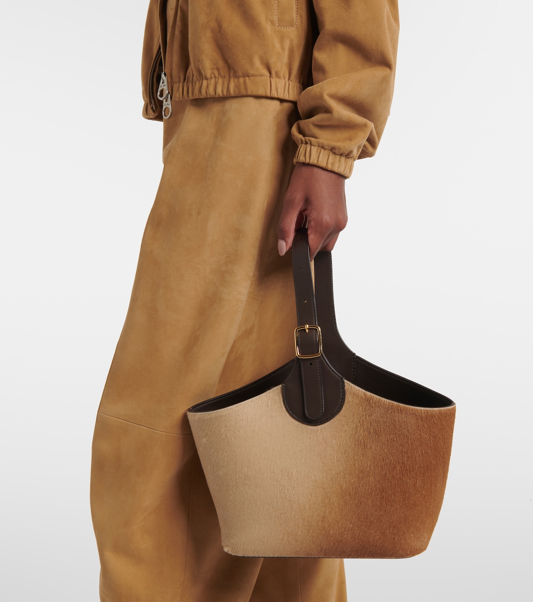 Bucket Bag Bobbin aus Kalbshaar | Loro Piana