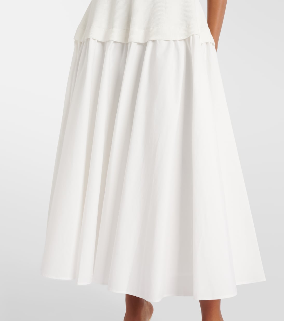 Robe midi Jazz en coton mélangé | Simkhai