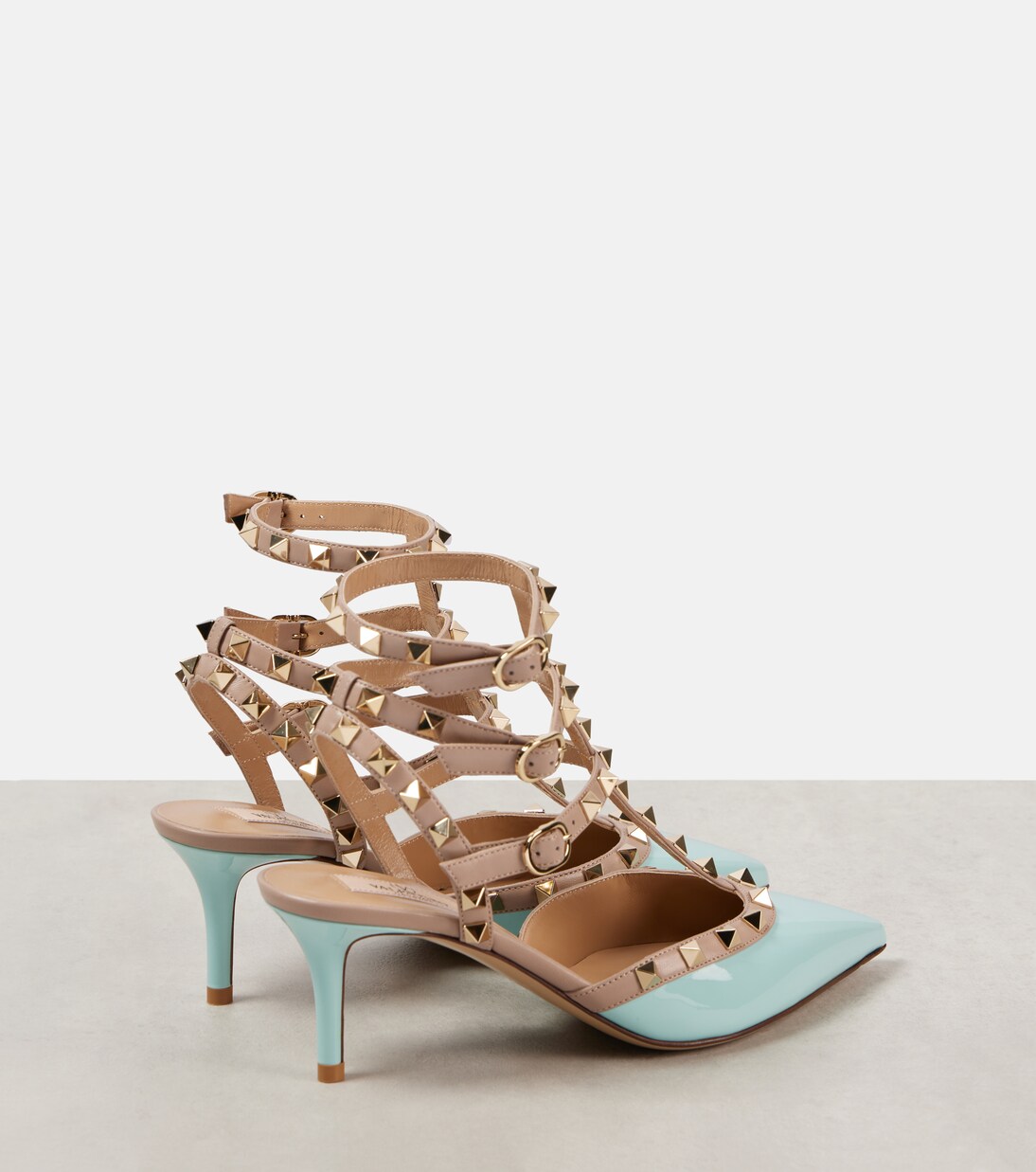 Rockstud Classic 65 patent leather pumps | Valentino Garavani