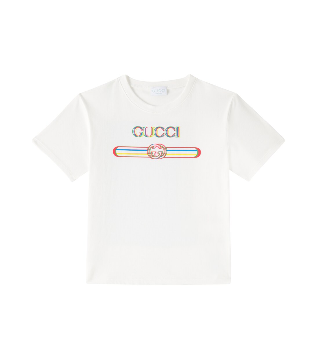 Printed cotton jersey T-shirt | Gucci Kids
