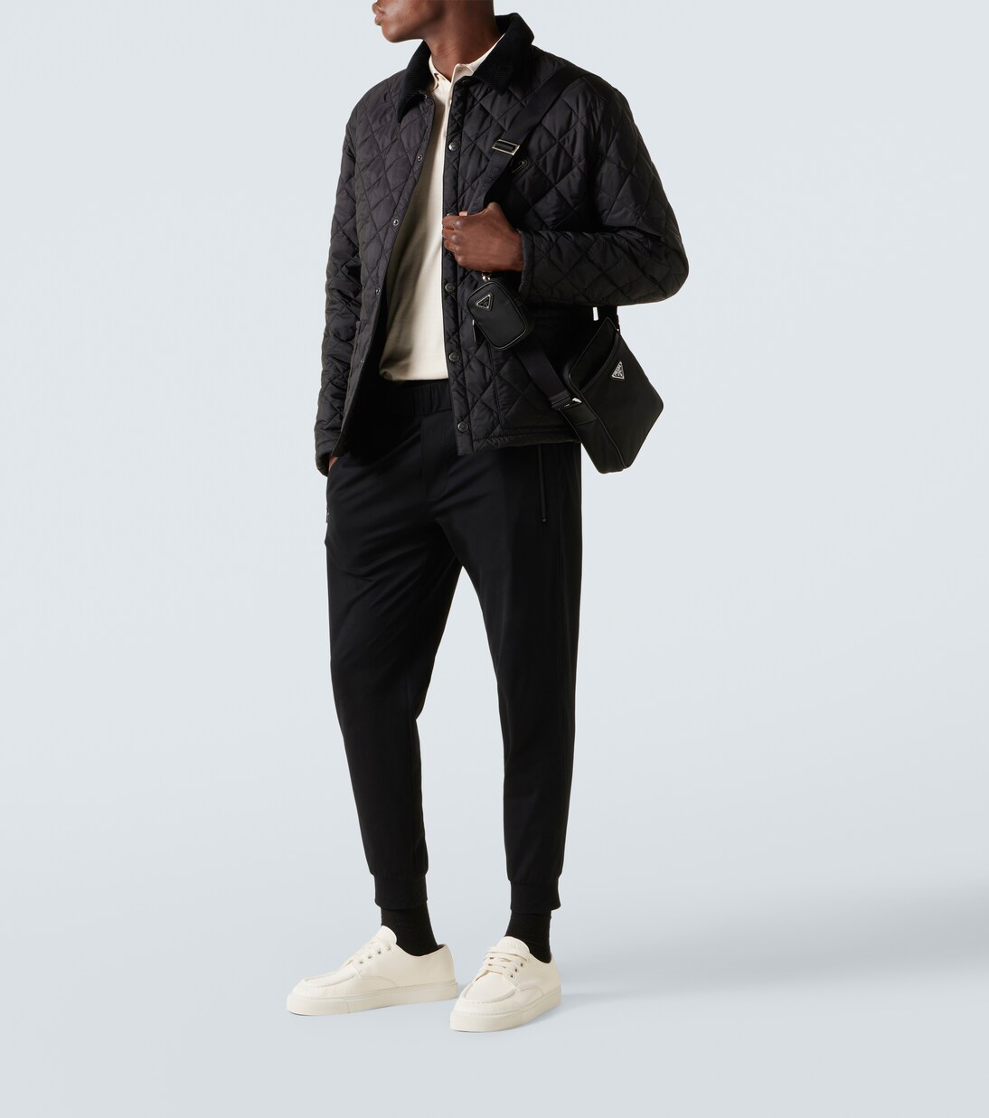 Suede low-top sneakers | Prada