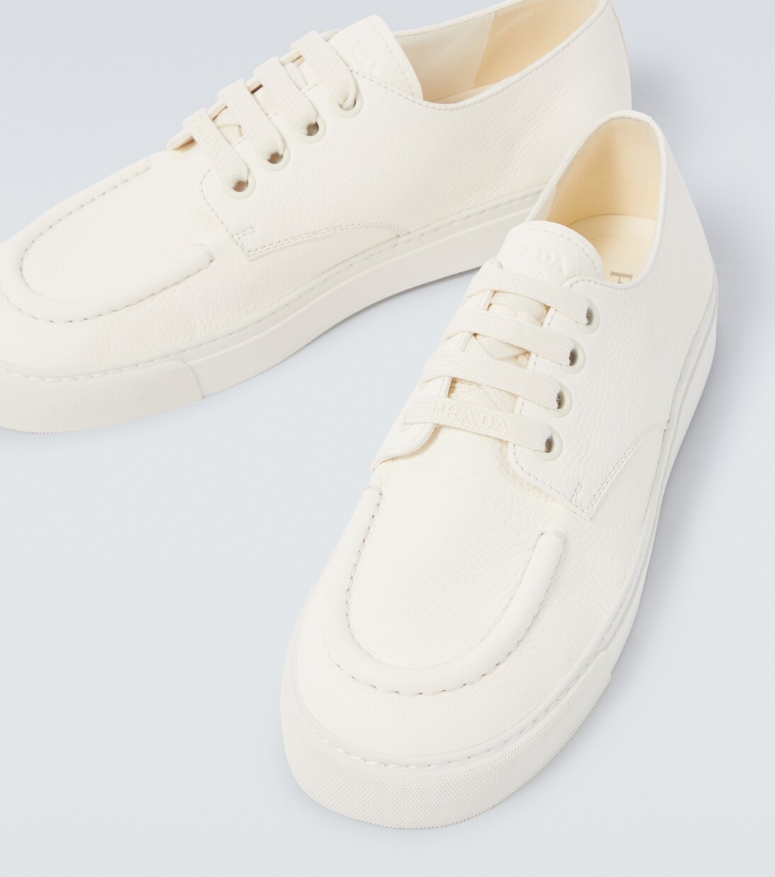 Suede low-top sneakers | Prada