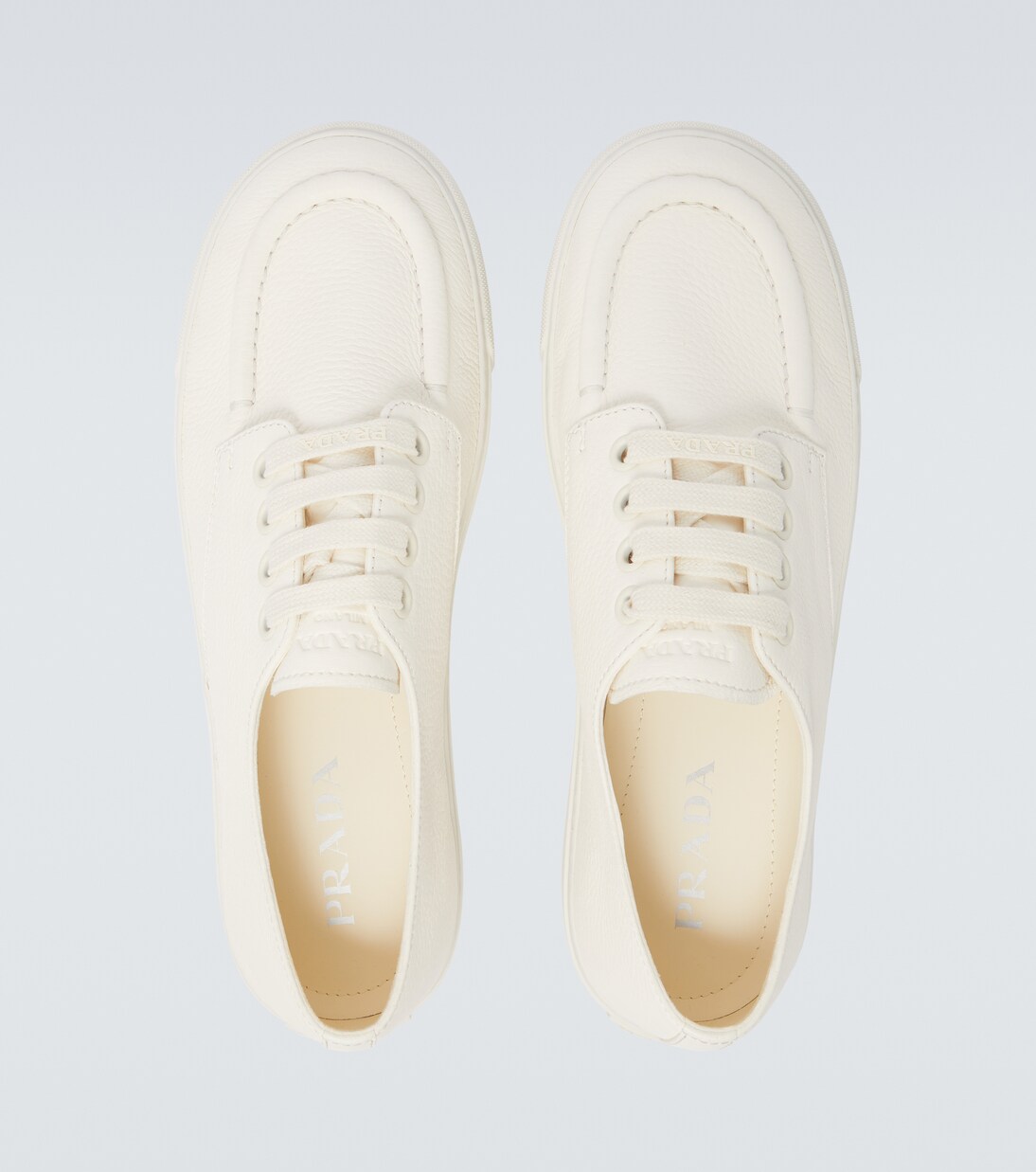 Suede low-top sneakers | Prada