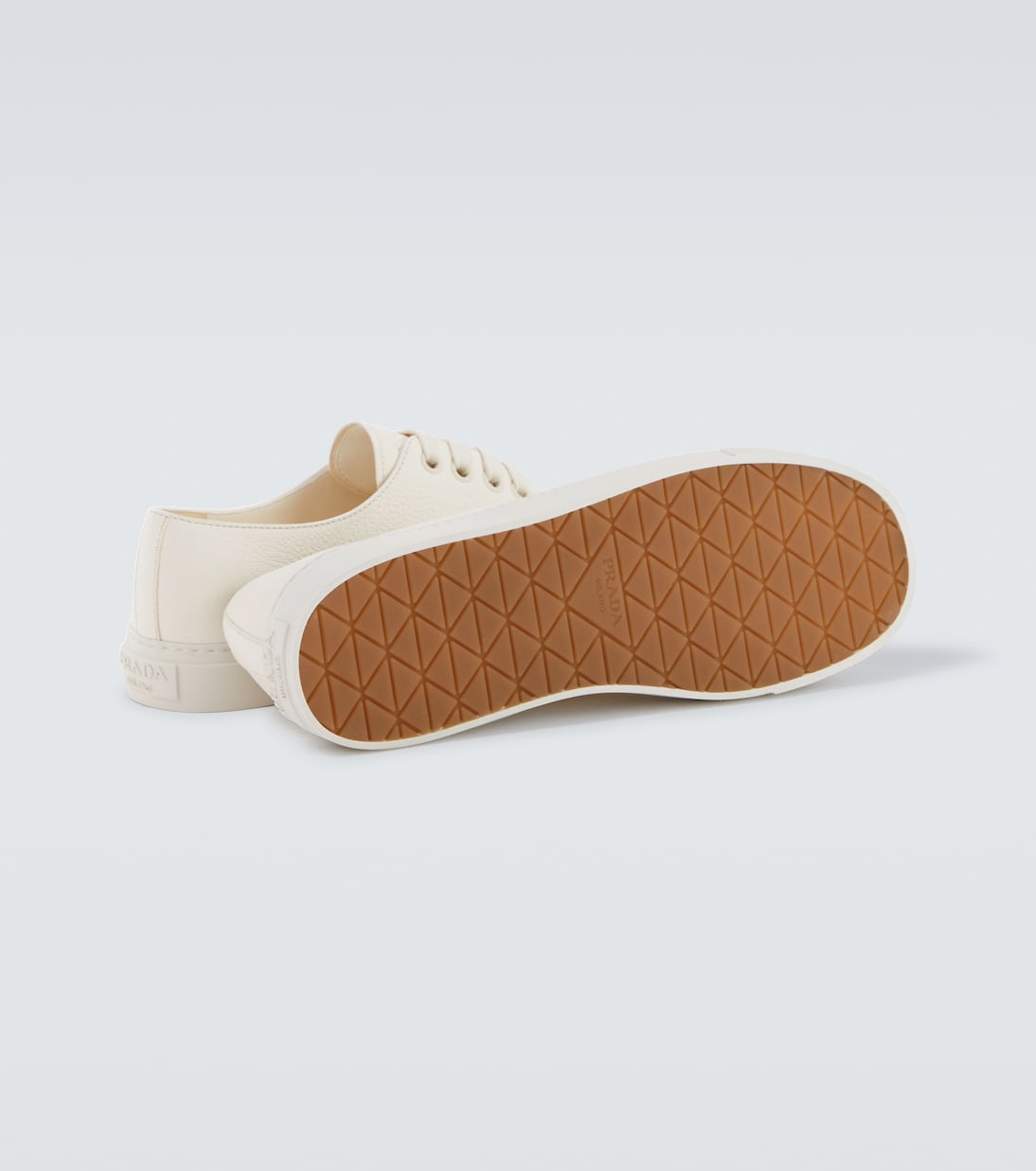 Suede low-top sneakers | Prada