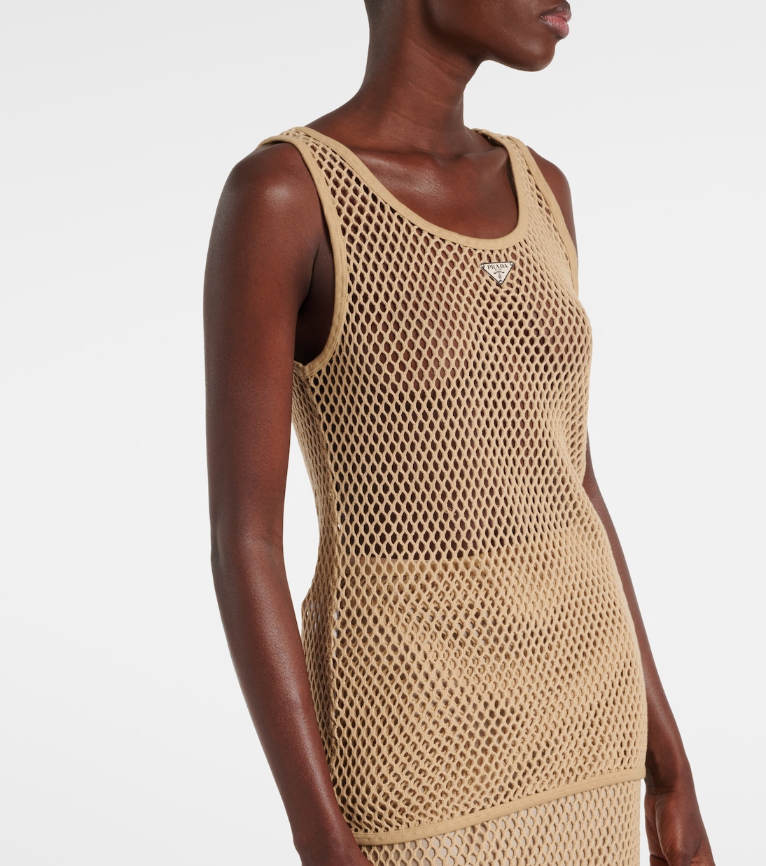 Top aus Baumwolle | Prada