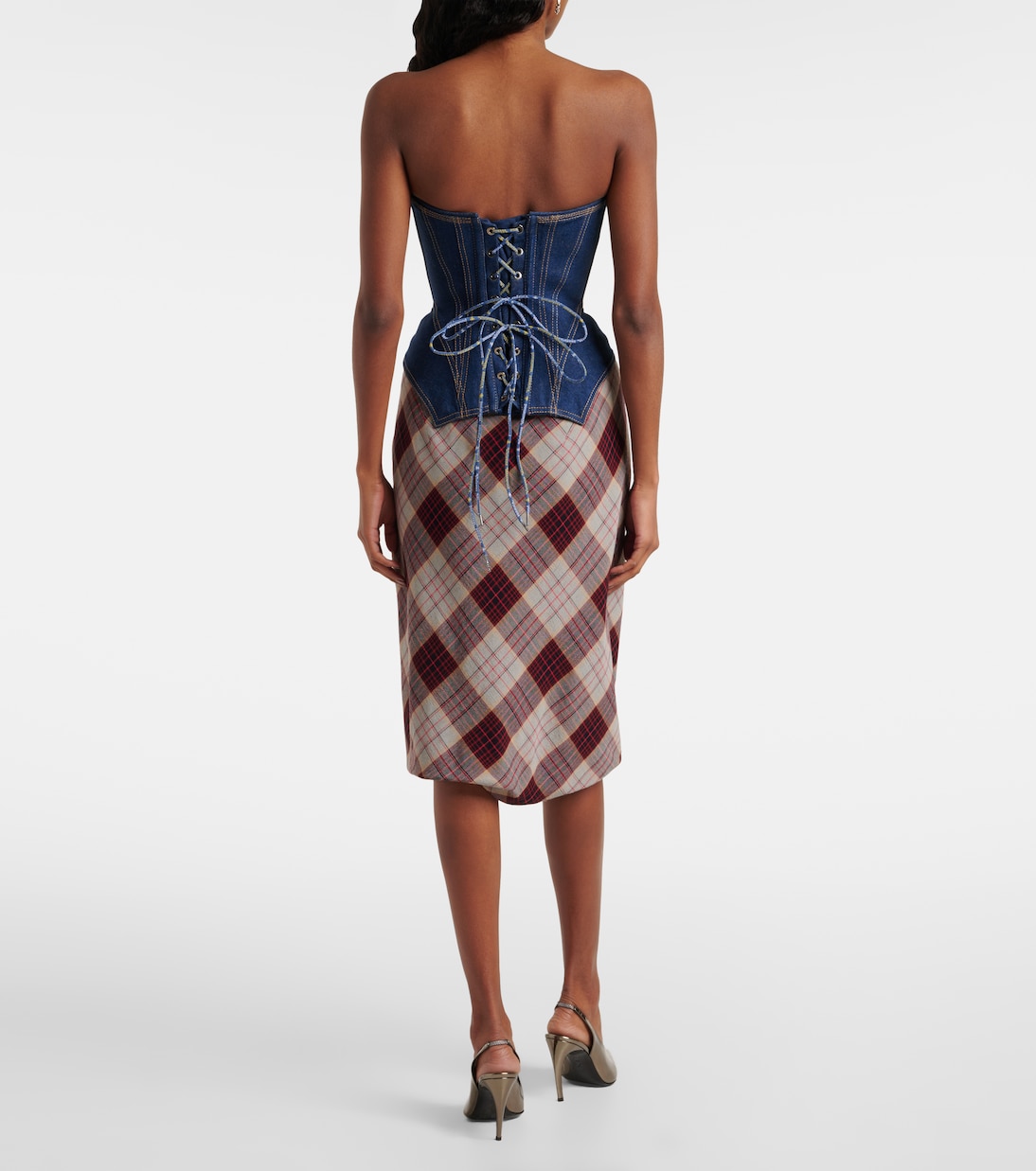 Korsett aus Denim  | Vivienne Westwood