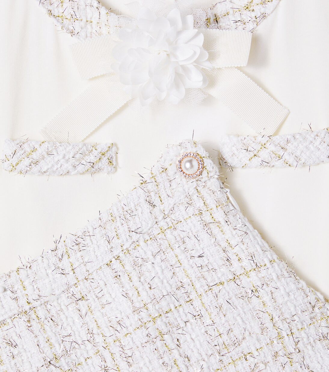 Set aus Top und Rock mit Tweed | Patachou