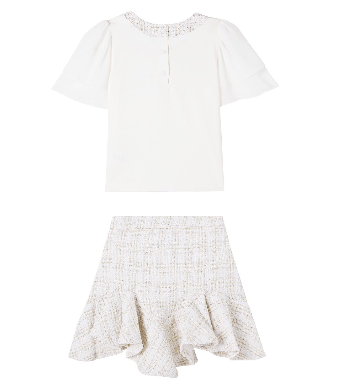 Set aus Top und Rock mit Tweed | Patachou