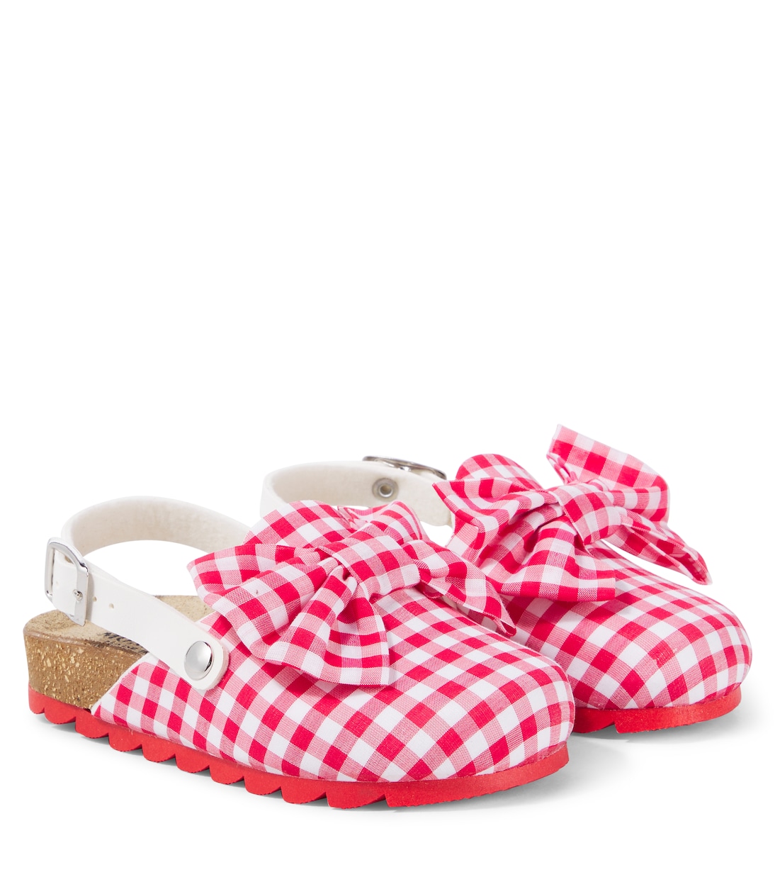 Gingham clogs | Monnalisa