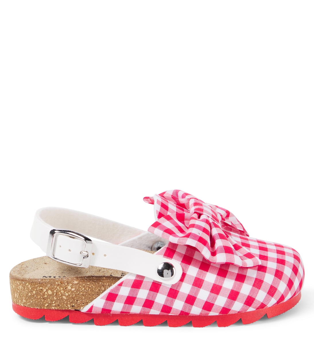 Gingham clogs | Monnalisa
