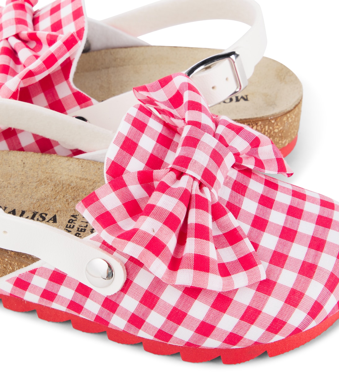 Gingham clogs | Monnalisa