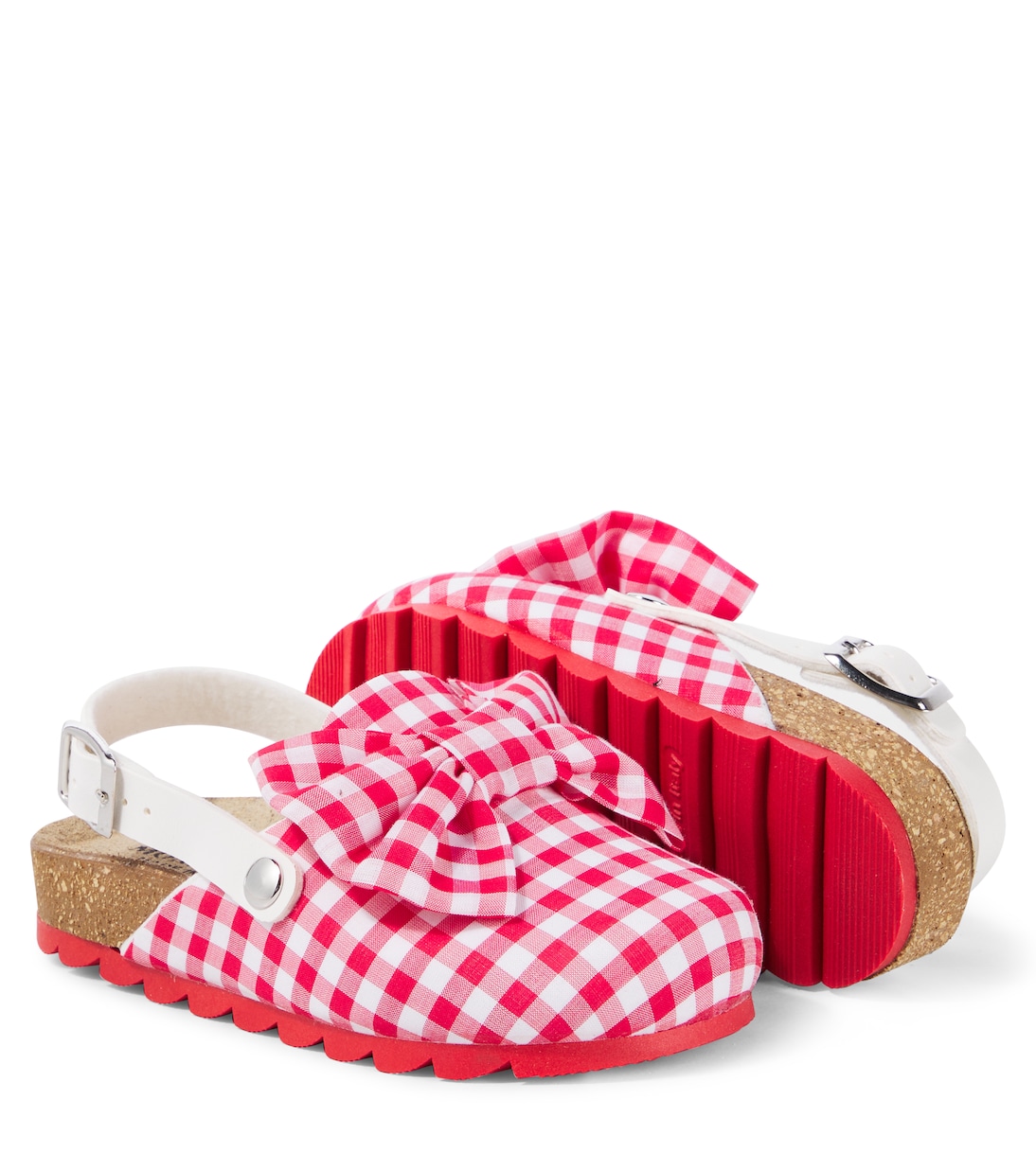 Gingham clogs | Monnalisa