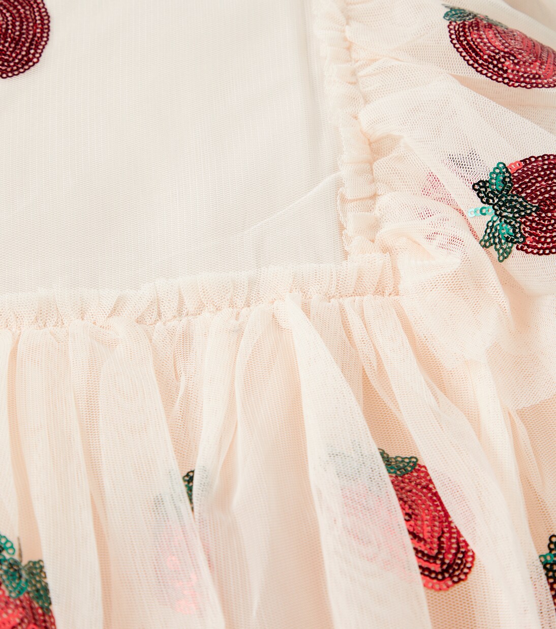 Yvonne sequined ruffled tulle dress  | Konges Sløjd