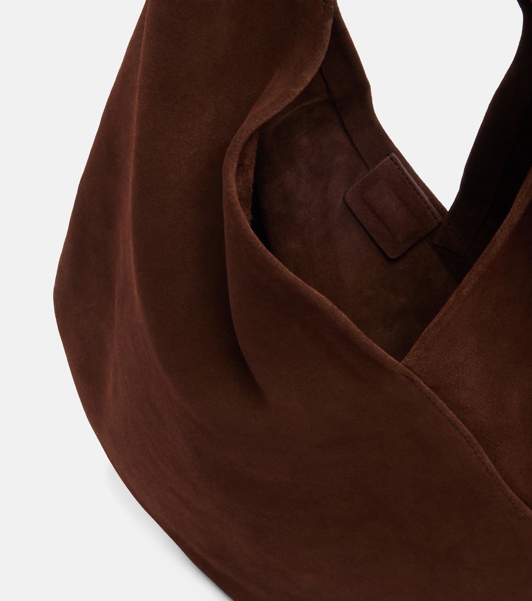 Ora Medium suede shoulder bag | Aesther Ekme